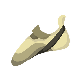 Climbing shoes clipart
