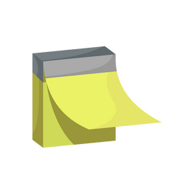 Sticky notes clipart