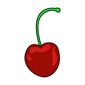 Cherry berry clipart