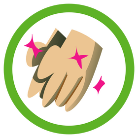 Hand wash cartoon clipart