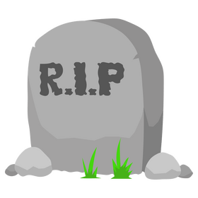 Halloween tombstone clipart