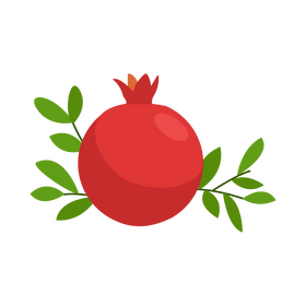 Pomegranate clipart