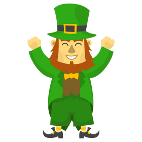 St Patrick's Day Leprechaun clipart
