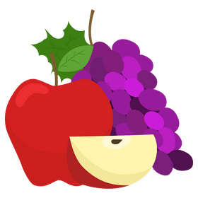 Thanksgiving fruits clipart