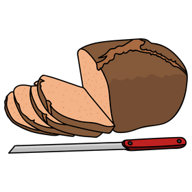 Wheat bread clipart