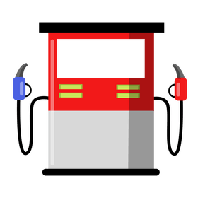 Petrol station clipart