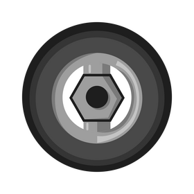 Truck tire clipart