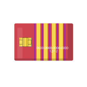 Debit card clipart