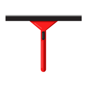 Window cleaner wiper clipart