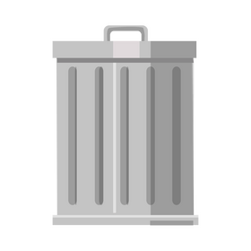 Trash can clipart