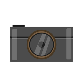 Journalist camera clipart