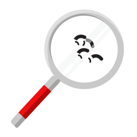 Magnifying glass clipart