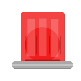 Siren lights clipart