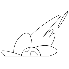 Free comet eruption black and white clipart