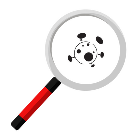 Magnifying glass clipart