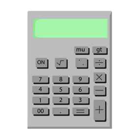 Calculator clipart