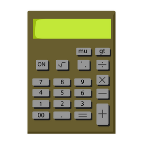 Calculator clipart