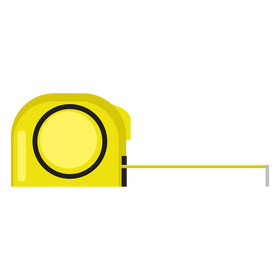 Tape measure clipart