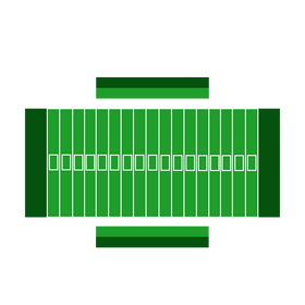 American football field clipart