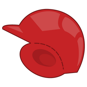 Baseball helmet clipart