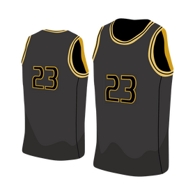 Basketball jersey clipart
