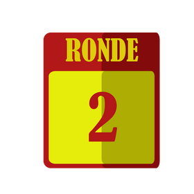 Boxing round card clipart