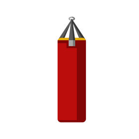 Punching bag clipart