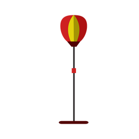 Punching ball clipart