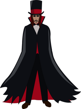 Count Dracula clipart