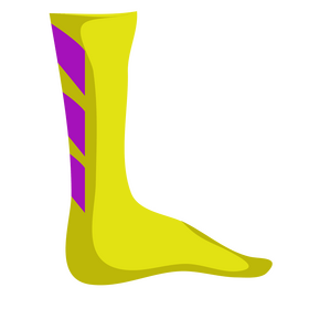 Handball socks clipart