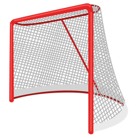 Hockey net clipart