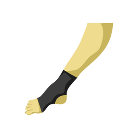 Ankle support clipart