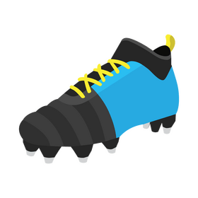 Rugby boots clipart