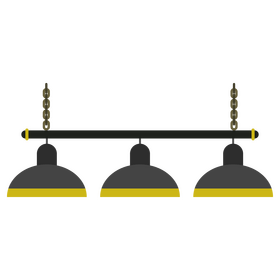 Billiard lamp clipart