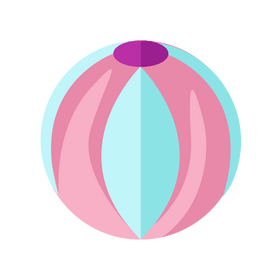 Swimming ball clipart