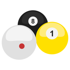 Pool balls clipart