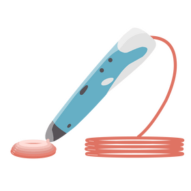 3d pen clipart