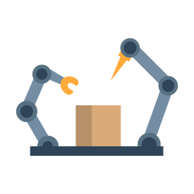 Artificial Intelligence Manufacturing Intelligence technology clipart