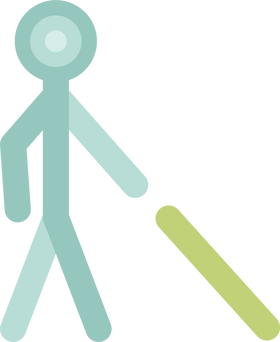 Low Vision Access icon clipart