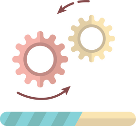Cognitive Cloud Computing Process clipart
