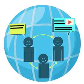 Social media clipart