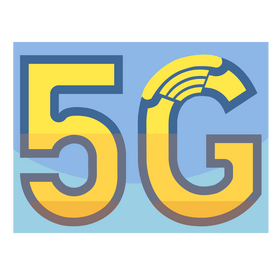 5G technology clipart