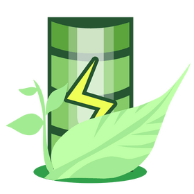 Echo Battery icon clipart