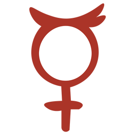 Mercury sign illustration clipart