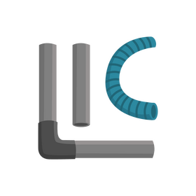 Hydroponic pipe clipart