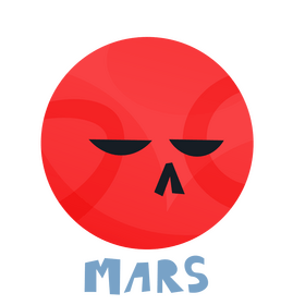 Free mars planet clipart