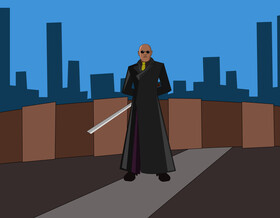 Matrix Morpheus vector