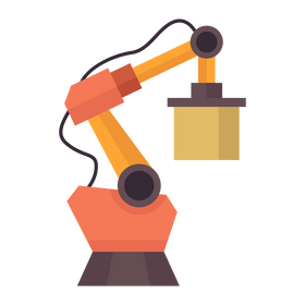 Production Technology Robotic Arm clipart