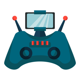 Unmanned Aerial Vehicle Controller clipart