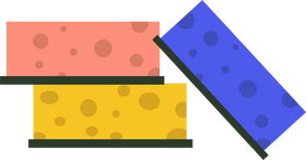 Sponges clipart